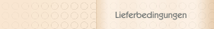 Lieferbedingungen